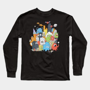 Monster in da City 07 Long Sleeve T-Shirt